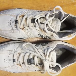 New Balance Shoes Mens Size 11 Leather Walking Comfort Running White